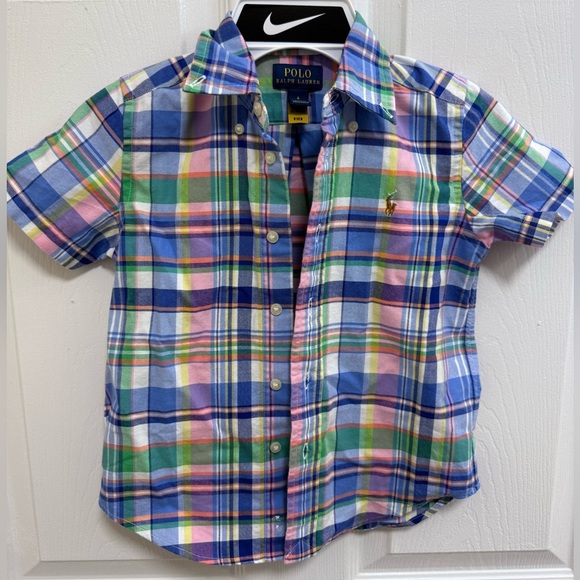 Polo Ralph Lauren Other - Polo by Ralph Lauren Kids Multicolor Plaid Button-Down Shirt